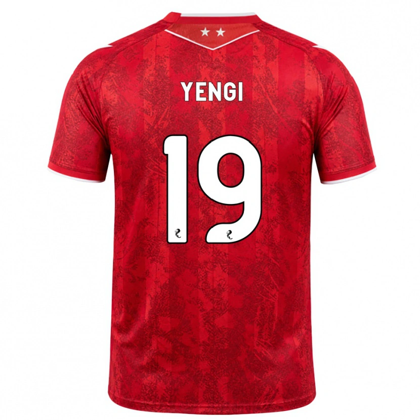 Danxen Damen Kusini Yengi #19 Rot Weiß Heimtrikot Trikot 2026/27 T-Shirt Schweiz
