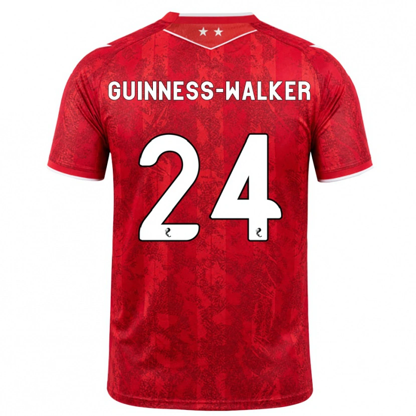 Danxen Damen Nesta Guinness-Walker #24 Rot Weiß Heimtrikot Trikot 2026/27 T-Shirt Schweiz