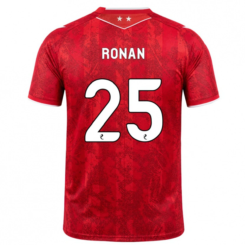 Danxen Damen Connor Ronan #25 Rot Weiß Heimtrikot Trikot 2026/27 T-Shirt Schweiz