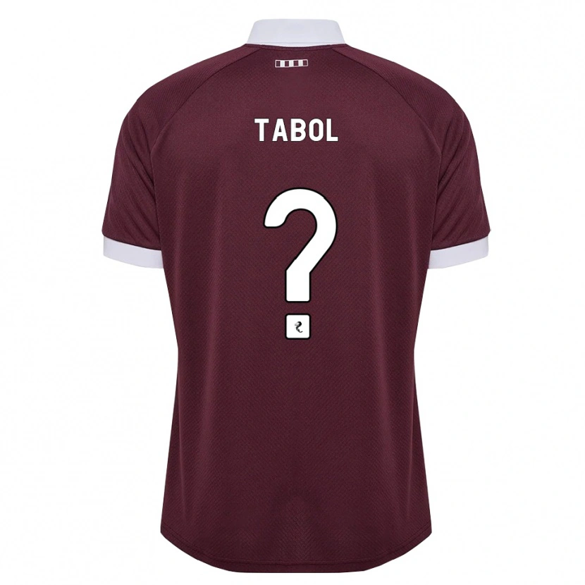 Danxen Damen Alan Tabol #0 Burgunder Weiß Heimtrikot Trikot 2026/27 T-Shirt Schweiz