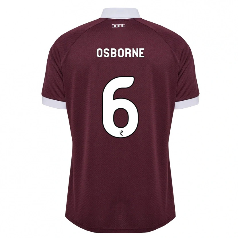 Danxen Damen Alfie Osborne #6 Burgunder Weiß Heimtrikot Trikot 2026/27 T-Shirt Schweiz