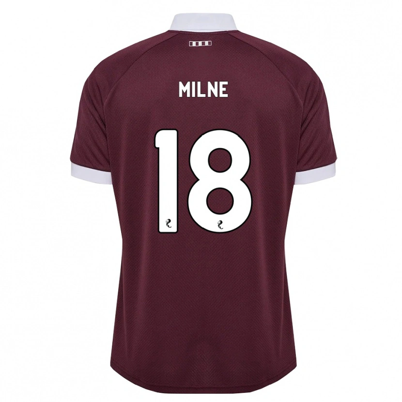 Danxen Damen Harry Milne #18 Burgunder Weiß Heimtrikot Trikot 2026/27 T-Shirt Schweiz