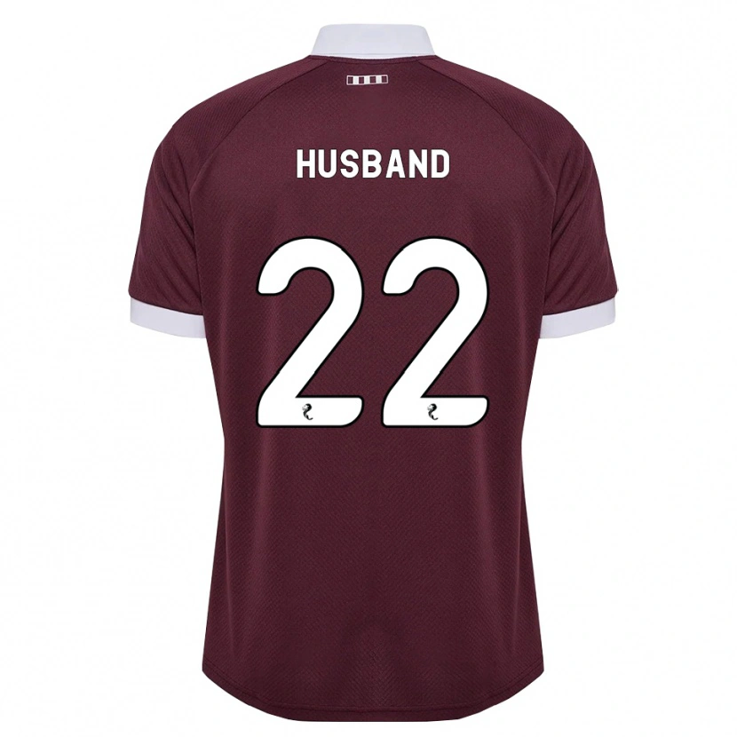 Danxen Damen Jessica Husband #22 Burgunder Weiß Heimtrikot Trikot 2026/27 T-Shirt Schweiz