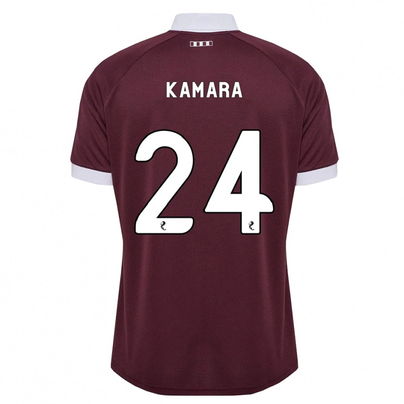 Danxen Damen Mj Kamson-Kamara #24 Burgunder Weiß Heimtrikot Trikot 2026/27 T-Shirt Schweiz