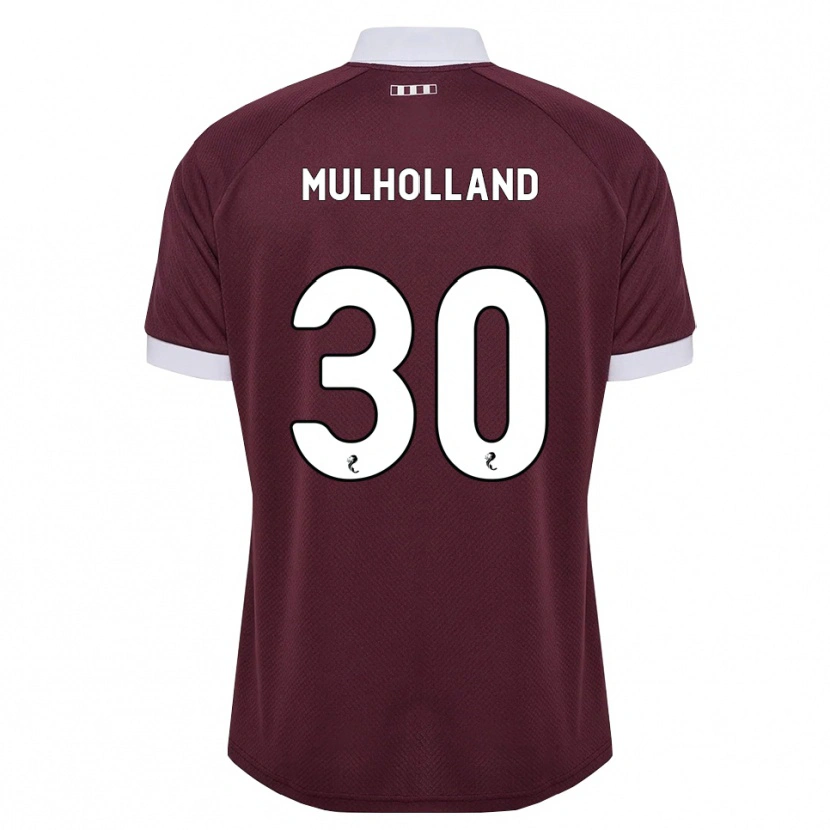 Danxen Damen James Mulholland #30 Burgunder Weiß Heimtrikot Trikot 2026/27 T-Shirt Schweiz