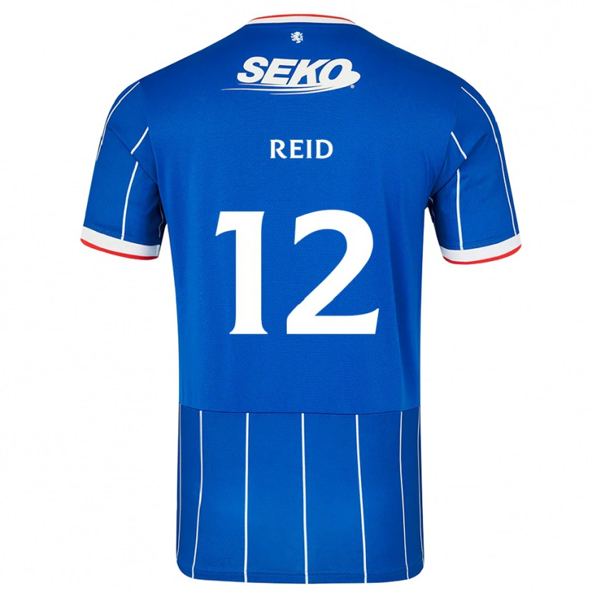 Danxen Damen James Reid #12 Rot Blau Weiß Heimtrikot Trikot 2026/27 T-Shirt Schweiz