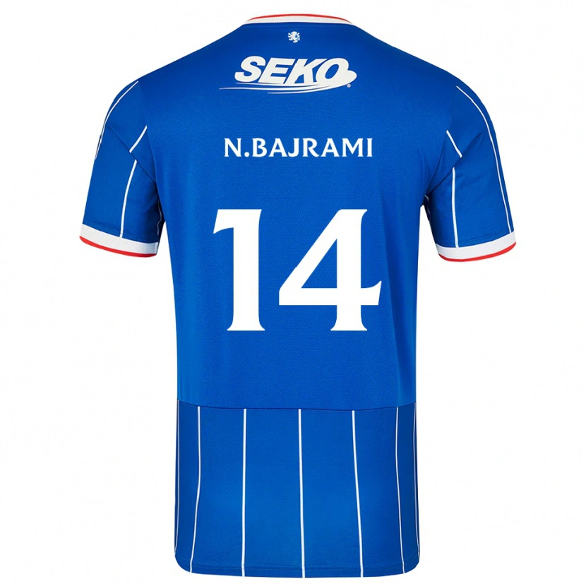 Danxen Damen Nedim Bajrami #14 Rot Blau Weiß Heimtrikot Trikot 2026/27 T-Shirt Schweiz