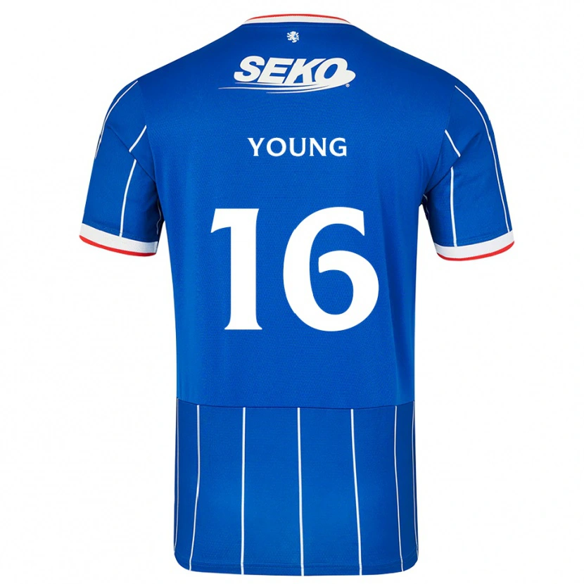 Danxen Damen Calum Young #16 Rot Blau Weiß Heimtrikot Trikot 2026/27 T-Shirt Schweiz