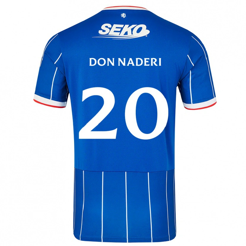 Danxen Damen Ryan Naderi #20 Rot Blau Weiß Heimtrikot Trikot 2026/27 T-Shirt Schweiz