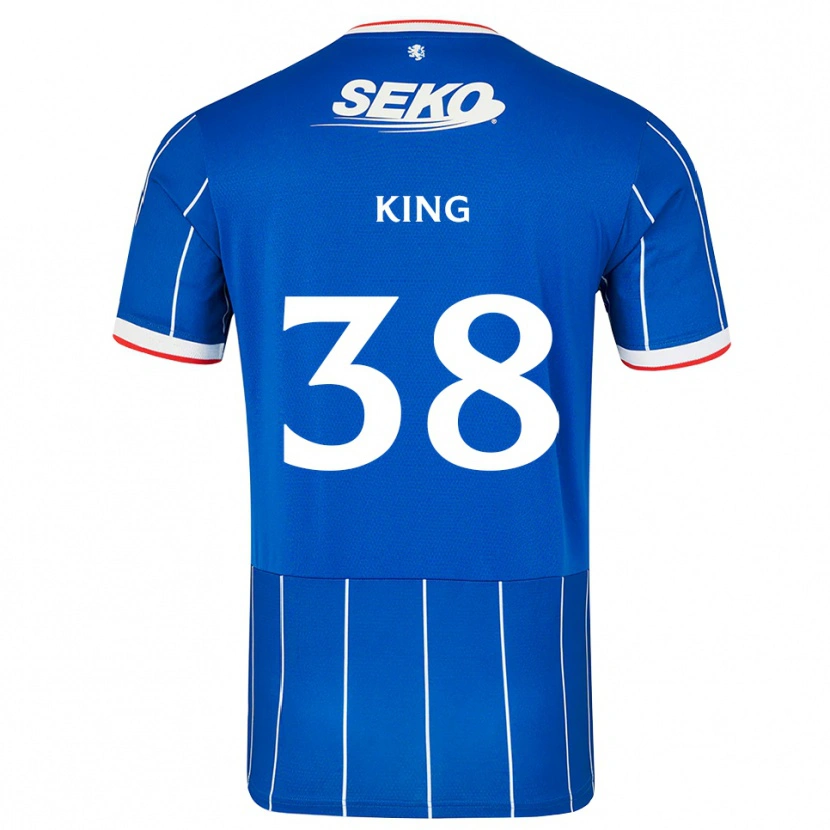 Danxen Damen Leon King #38 Rot Blau Weiß Heimtrikot Trikot 2026/27 T-Shirt Schweiz