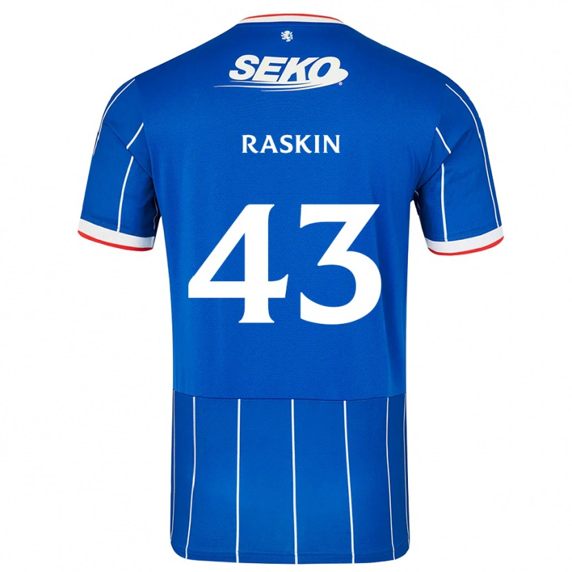Danxen Damen Nicolas Raskin #43 Rot Blau Weiß Heimtrikot Trikot 2026/27 T-Shirt Schweiz