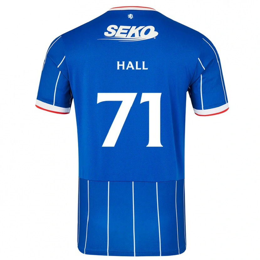 Danxen Damen Ruaridh Hall #71 Rot Blau Weiß Heimtrikot Trikot 2026/27 T-Shirt Schweiz