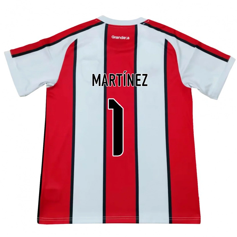 Danxen Damen Dylan Martínez #1 Weiß Rot Schwarz Auswärtstrikot Trikot 2026/27 T-Shirt Schweiz