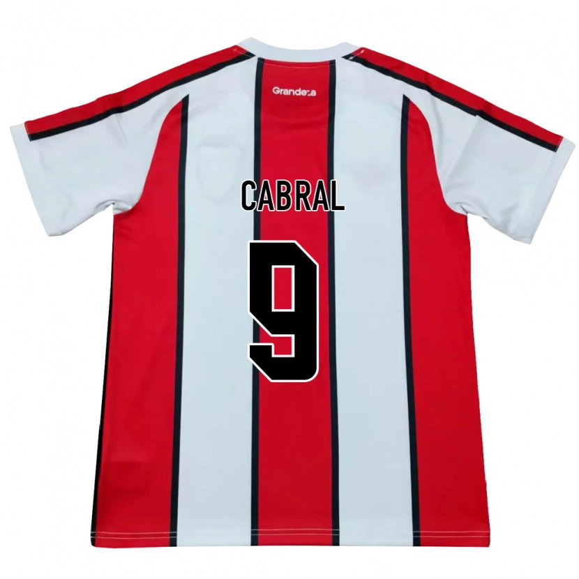 Danxen Damen Bruno Cabral #9 Weiß Rot Schwarz Auswärtstrikot Trikot 2026/27 T-Shirt Schweiz