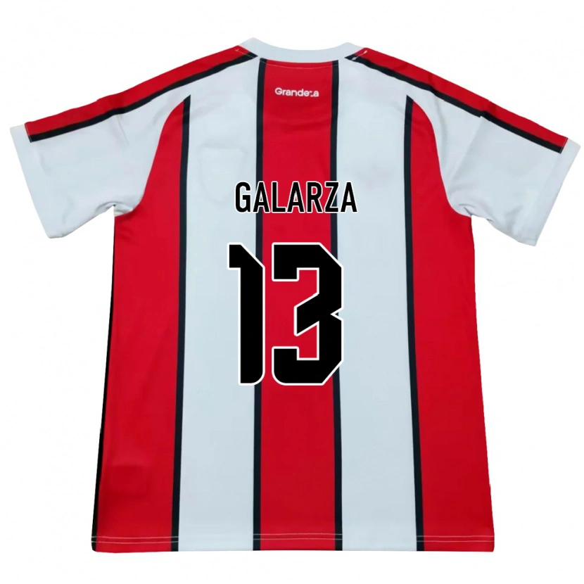 Danxen Damen Tomás Galarza #13 Weiß Rot Schwarz Auswärtstrikot Trikot 2026/27 T-Shirt Schweiz
