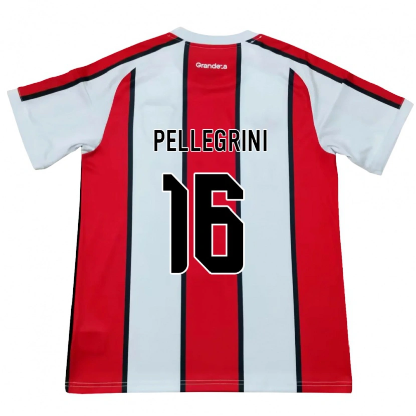Danxen Damen Thiago Pellegrini #16 Weiß Rot Schwarz Auswärtstrikot Trikot 2026/27 T-Shirt Schweiz