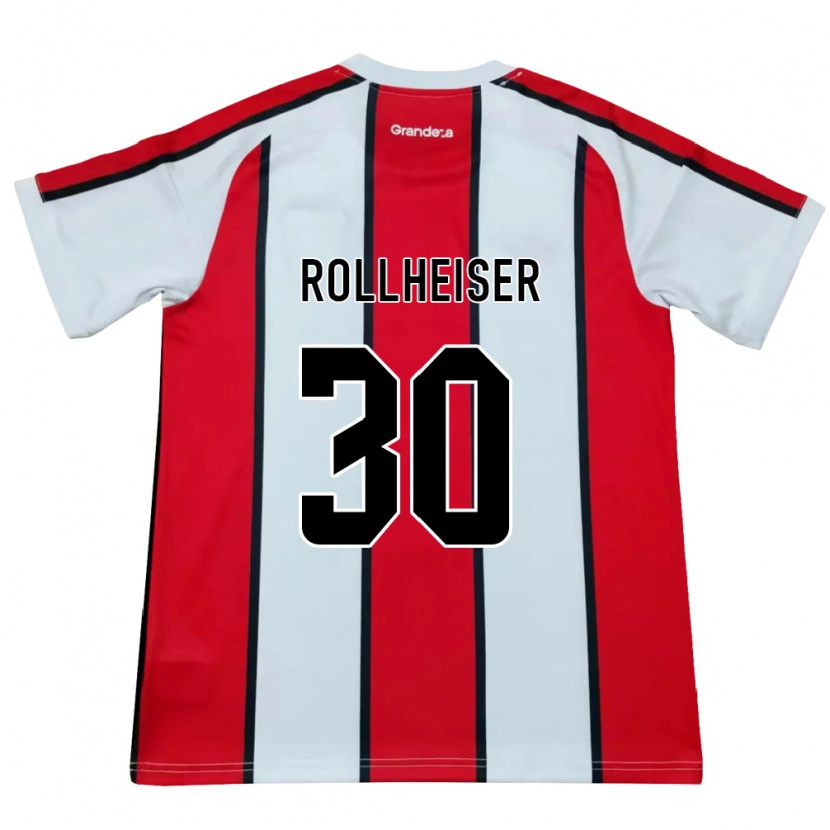 Danxen Damen Benjamin Rollheiser #30 Weiß Rot Schwarz Auswärtstrikot Trikot 2026/27 T-Shirt Schweiz