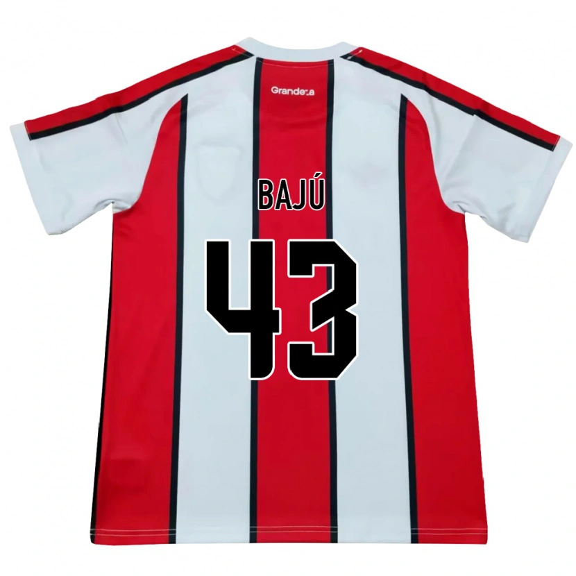Danxen Damen Lisandro Bajú #43 Weiß Rot Schwarz Auswärtstrikot Trikot 2026/27 T-Shirt Schweiz