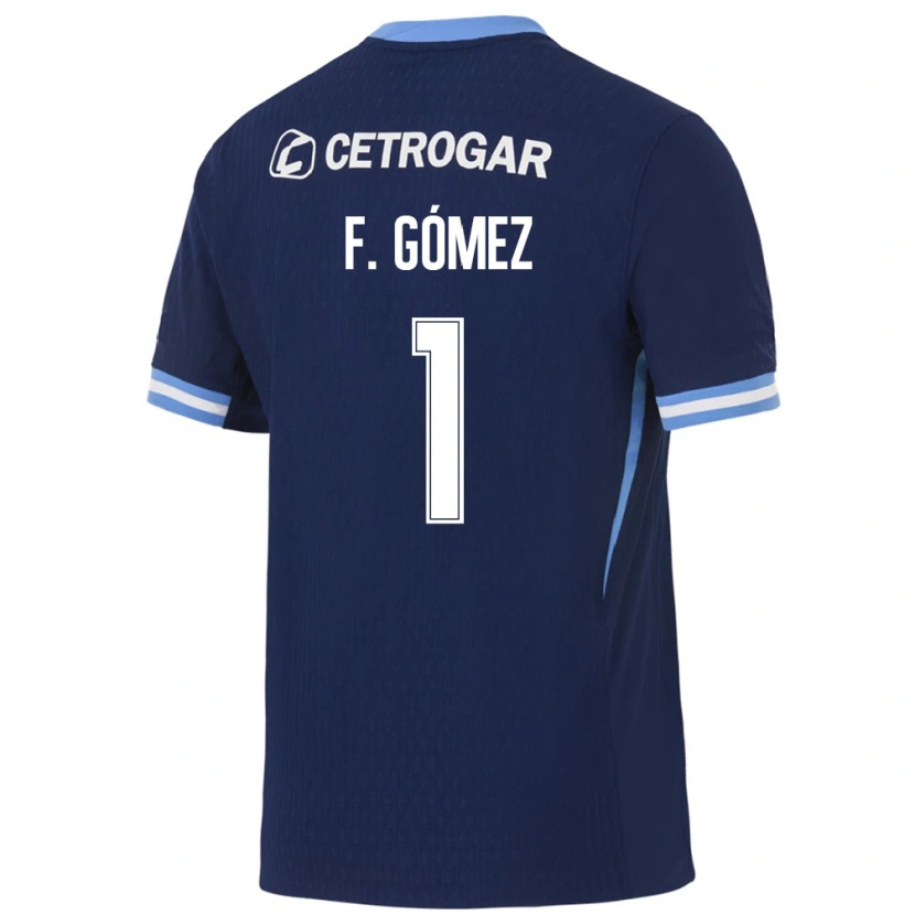 Danxen Damen Francisco Gómez #1 Königsblau Hellblau Weiß Auswärtstrikot Trikot 2026/27 T-Shirt Schweiz