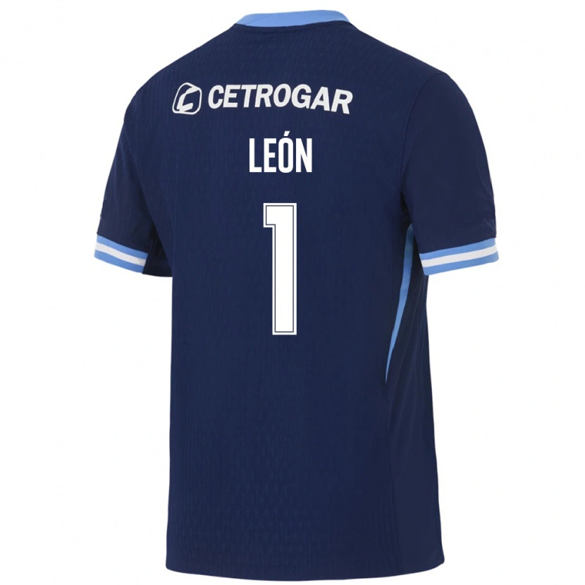Danxen Damen Roberto Leon #1 Königsblau Hellblau Weiß Auswärtstrikot Trikot 2026/27 T-Shirt Schweiz