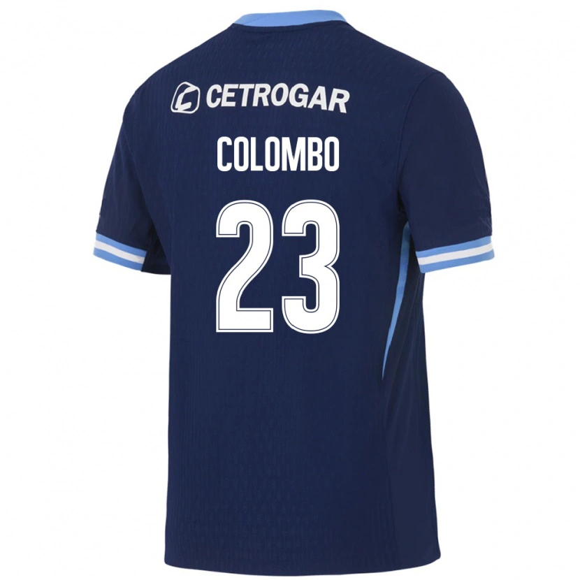 Danxen Damen Nazareno Colombo #23 Königsblau Hellblau Weiß Auswärtstrikot Trikot 2026/27 T-Shirt Schweiz
