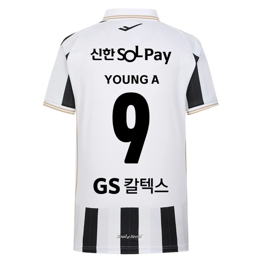 Danxen Damen Young-A Yoo #9 Schwarz Weiß Auswärtstrikot Trikot 2026/27 T-Shirt Schweiz