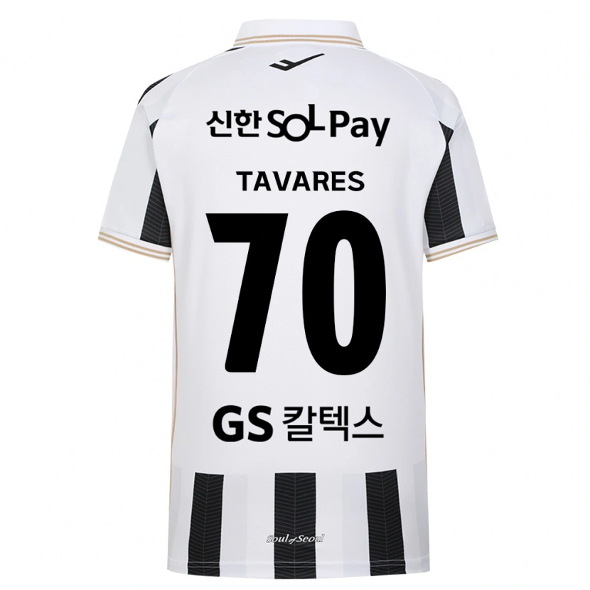 Danxen Damen Ronaldo Tavares #70 Schwarz Weiß Auswärtstrikot Trikot 2026/27 T-Shirt Schweiz