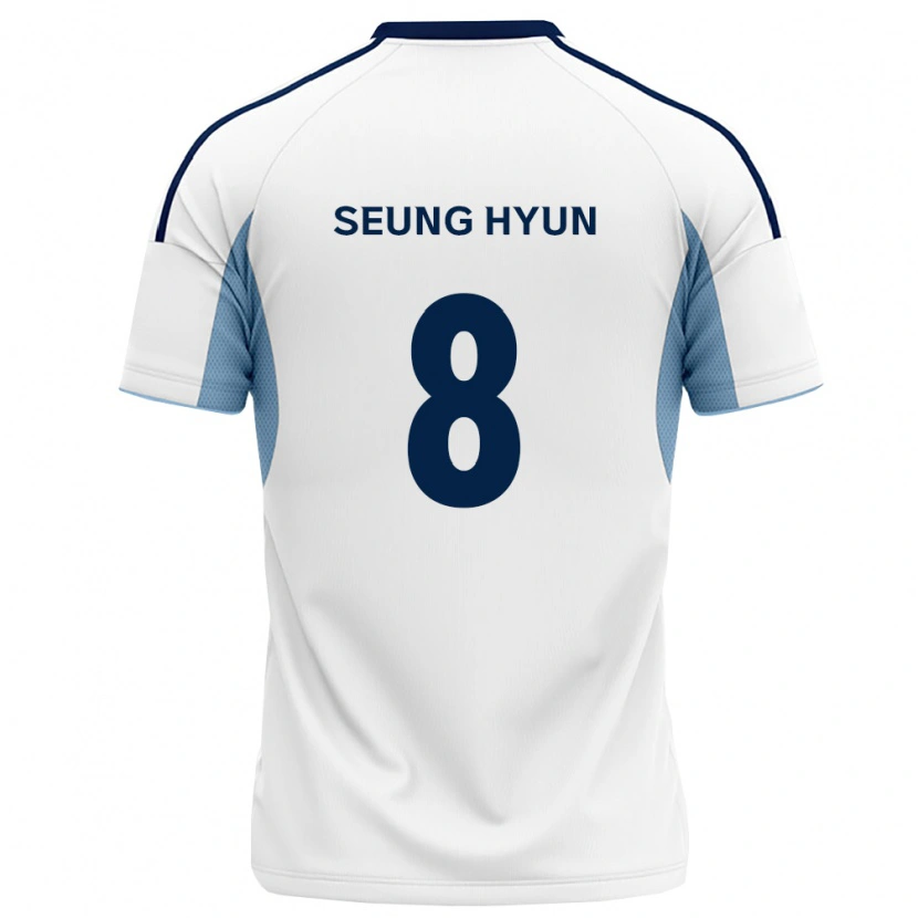 Danxen Damen Seung-Hyun Kim #8 Königsblau Weiß Auswärtstrikot Trikot 2026/27 T-Shirt Schweiz