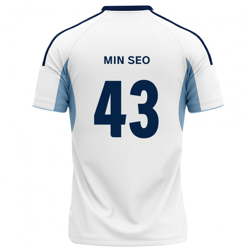 Danxen Damen Min-Seo Jo #43 Königsblau Weiß Auswärtstrikot Trikot 2026/27 T-Shirt Schweiz