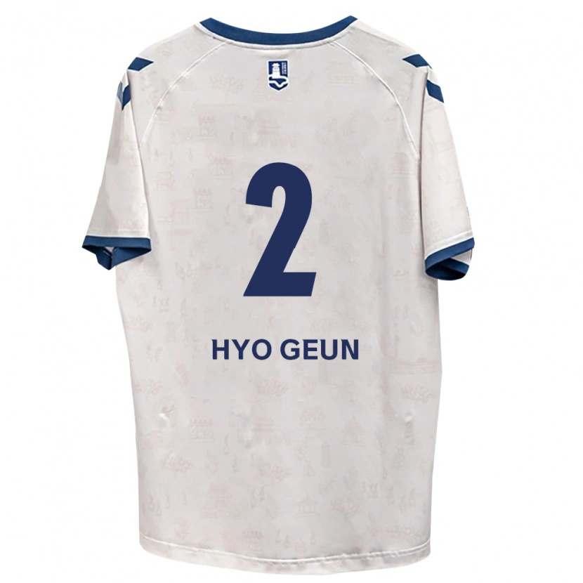 Danxen Damen Hyo-Geun Park #2 Königsblau Weiß Auswärtstrikot Trikot 2026/27 T-Shirt Schweiz