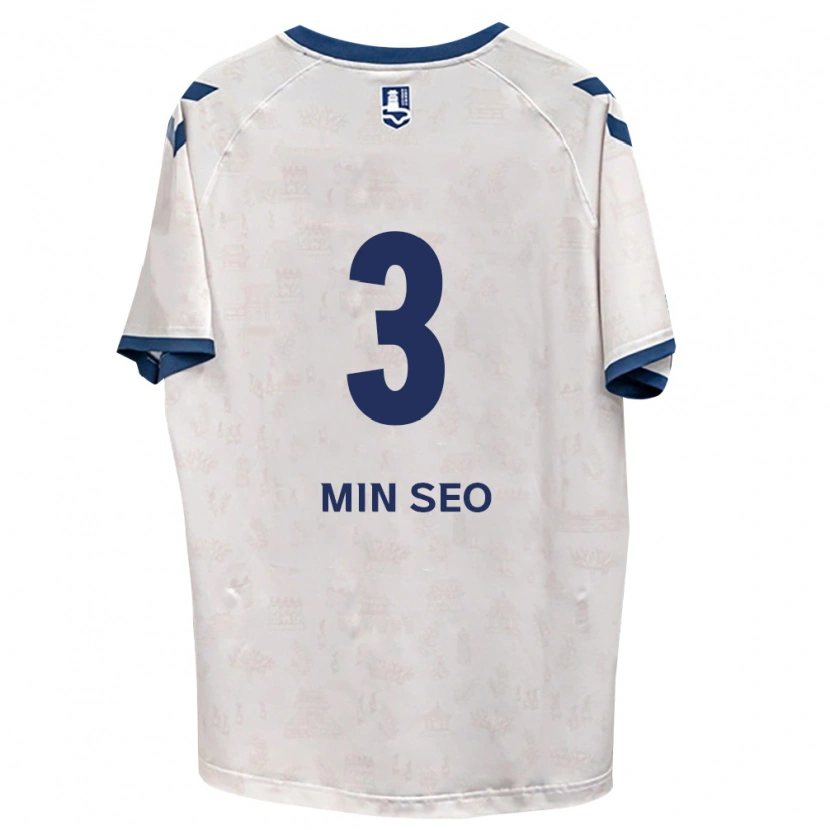 Danxen Damen Min-Seo Park #3 Königsblau Weiß Auswärtstrikot Trikot 2026/27 T-Shirt Schweiz
