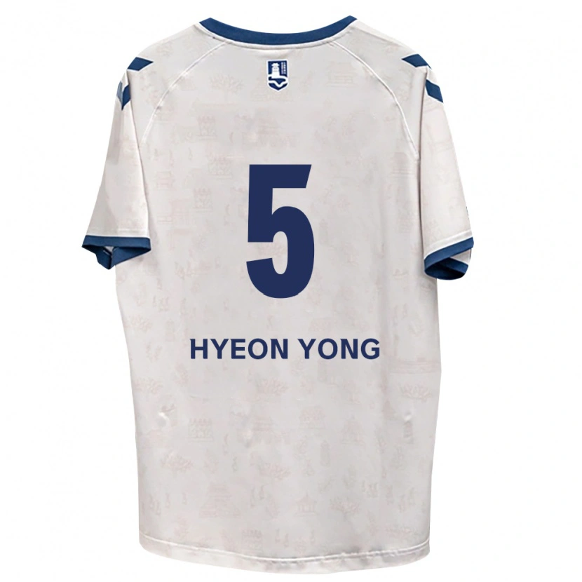 Danxen Damen Hyeon-Yong Lee #5 Königsblau Weiß Auswärtstrikot Trikot 2026/27 T-Shirt Schweiz