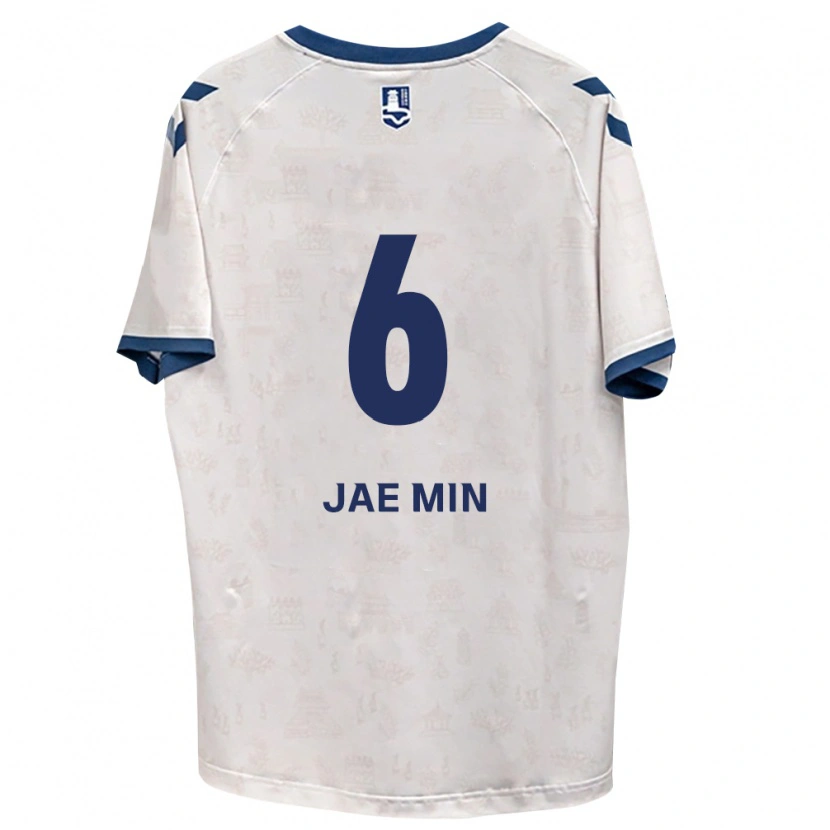 Danxen Damen Jae-Min Chun #6 Königsblau Weiß Auswärtstrikot Trikot 2026/27 T-Shirt Schweiz