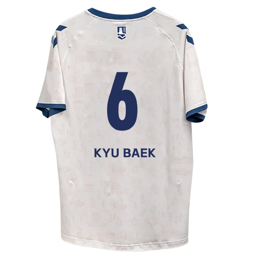 Danxen Damen Kyu-Baek Choi #6 Königsblau Weiß Auswärtstrikot Trikot 2026/27 T-Shirt Schweiz