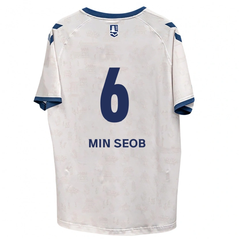 Danxen Damen Min-Seob Song #6 Königsblau Weiß Auswärtstrikot Trikot 2026/27 T-Shirt Schweiz