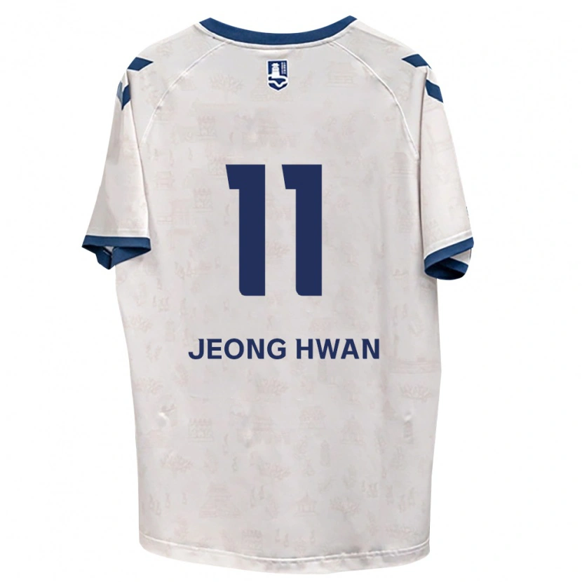 Danxen Damen Jeong-Hwan Kim #11 Königsblau Weiß Auswärtstrikot Trikot 2026/27 T-Shirt Schweiz