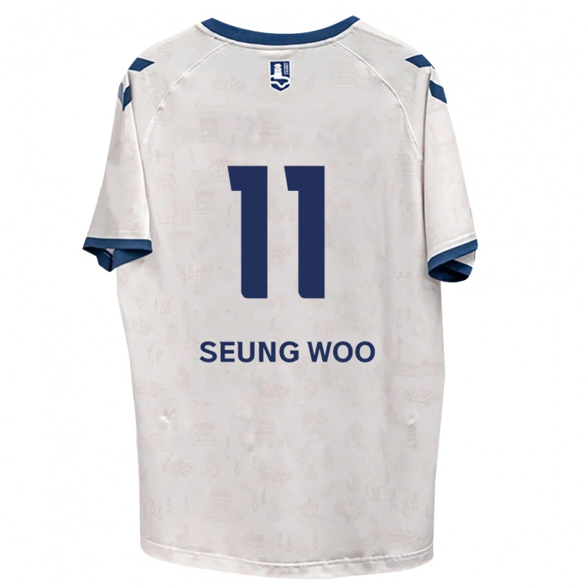 Danxen Damen Seung-Woo Lee #11 Königsblau Weiß Auswärtstrikot Trikot 2026/27 T-Shirt Schweiz