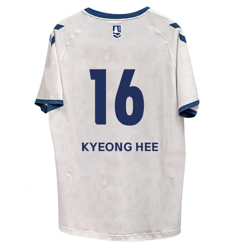 Danxen Damen Kyeong-Hee Kim #16 Königsblau Weiß Auswärtstrikot Trikot 2026/27 T-Shirt Schweiz