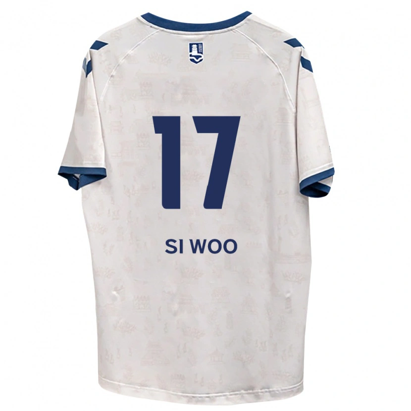 Danxen Damen Si-Woo Eom #17 Königsblau Weiß Auswärtstrikot Trikot 2026/27 T-Shirt Schweiz