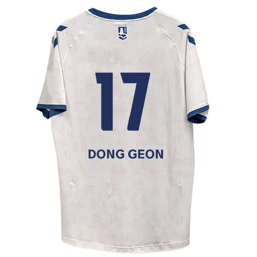 Danxen Damen Dong-Geon No #17 Königsblau Weiß Auswärtstrikot Trikot 2026/27 T-Shirt Schweiz