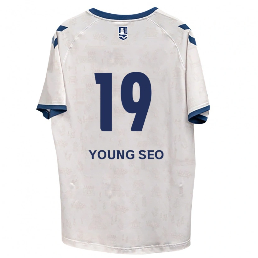 Danxen Damen Young-Seo Lee #19 Königsblau Weiß Auswärtstrikot Trikot 2026/27 T-Shirt Schweiz