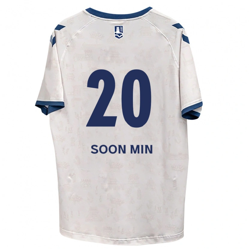Danxen Damen Soon-Min Hwang #20 Königsblau Weiß Auswärtstrikot Trikot 2026/27 T-Shirt Schweiz
