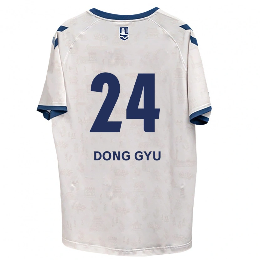 Danxen Damen Dong-Gyu Lee #24 Königsblau Weiß Auswärtstrikot Trikot 2026/27 T-Shirt Schweiz