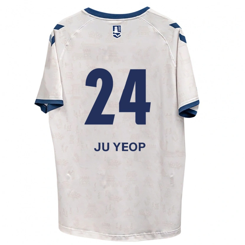 Danxen Damen Ju-Yeop Kim #24 Königsblau Weiß Auswärtstrikot Trikot 2026/27 T-Shirt Schweiz