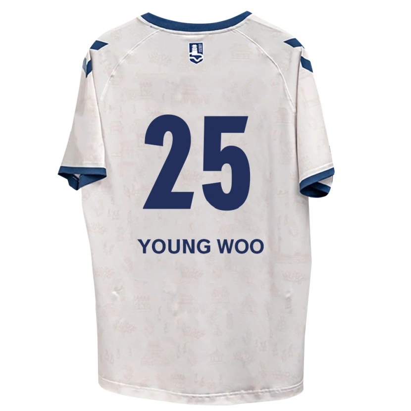 Danxen Damen Young-Woo Jang #25 Königsblau Weiß Auswärtstrikot Trikot 2026/27 T-Shirt Schweiz