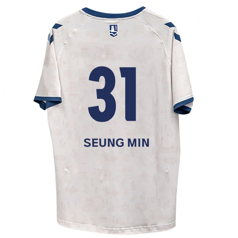 Danxen Damen Seung-Min Baek #31 Königsblau Weiß Auswärtstrikot Trikot 2026/27 T-Shirt Schweiz