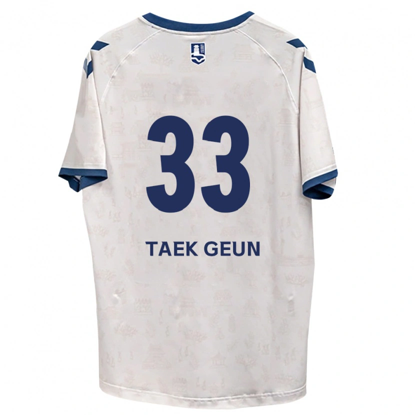 Danxen Damen Taek-Geun Lee #33 Königsblau Weiß Auswärtstrikot Trikot 2026/27 T-Shirt Schweiz