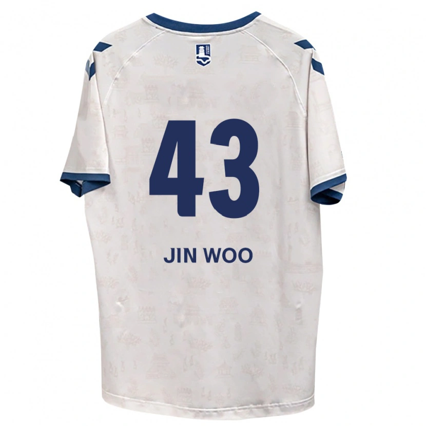 Danxen Damen Jin-Woo Park #43 Königsblau Weiß Auswärtstrikot Trikot 2026/27 T-Shirt Schweiz