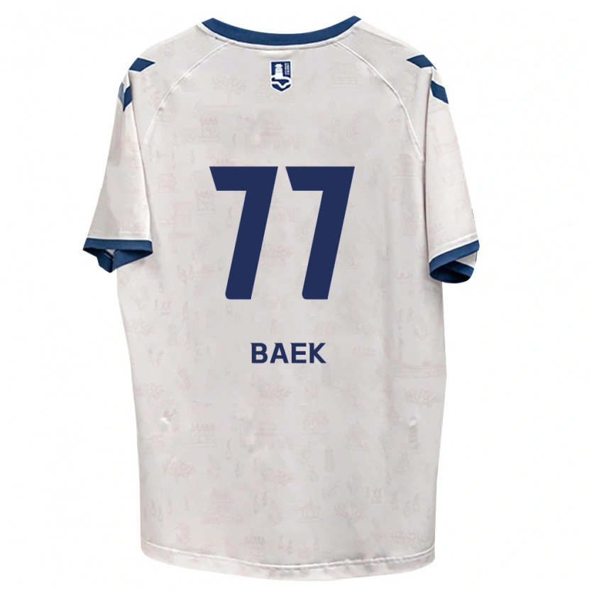 Danxen Damen Kyeong Baek #77 Königsblau Weiß Auswärtstrikot Trikot 2026/27 T-Shirt Schweiz