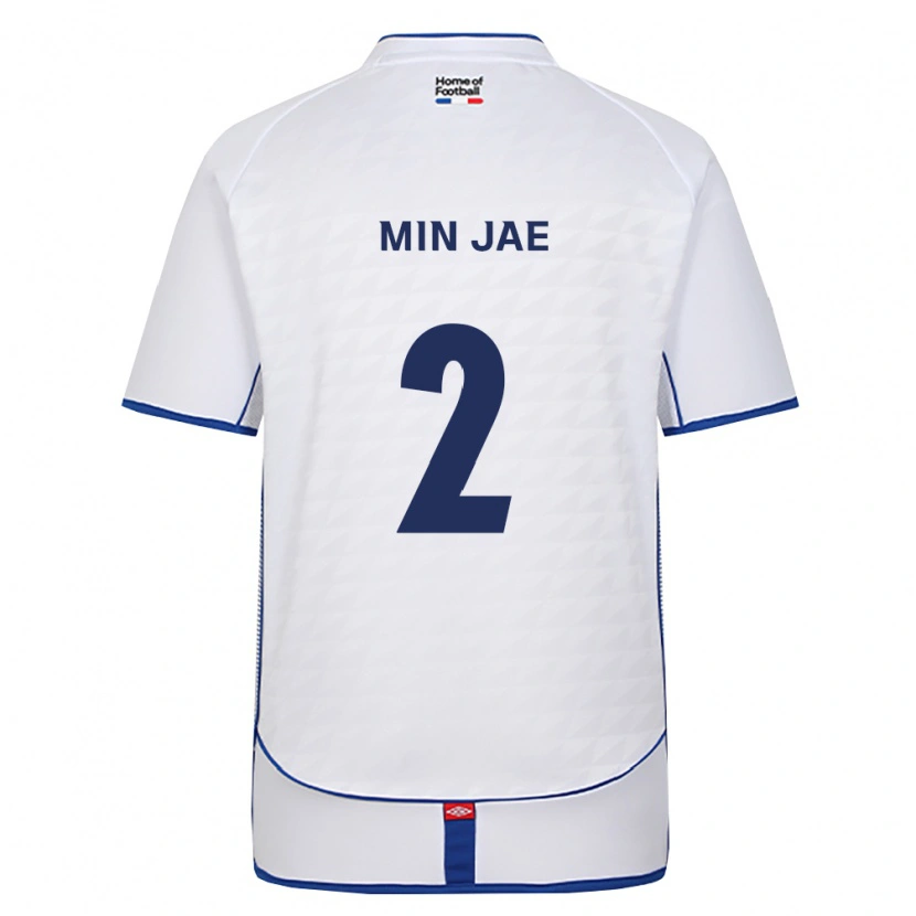 Danxen Damen Min-Jae Cho #2 Schwarz Weiß Rot Auswärtstrikot Trikot 2026/27 T-Shirt Schweiz